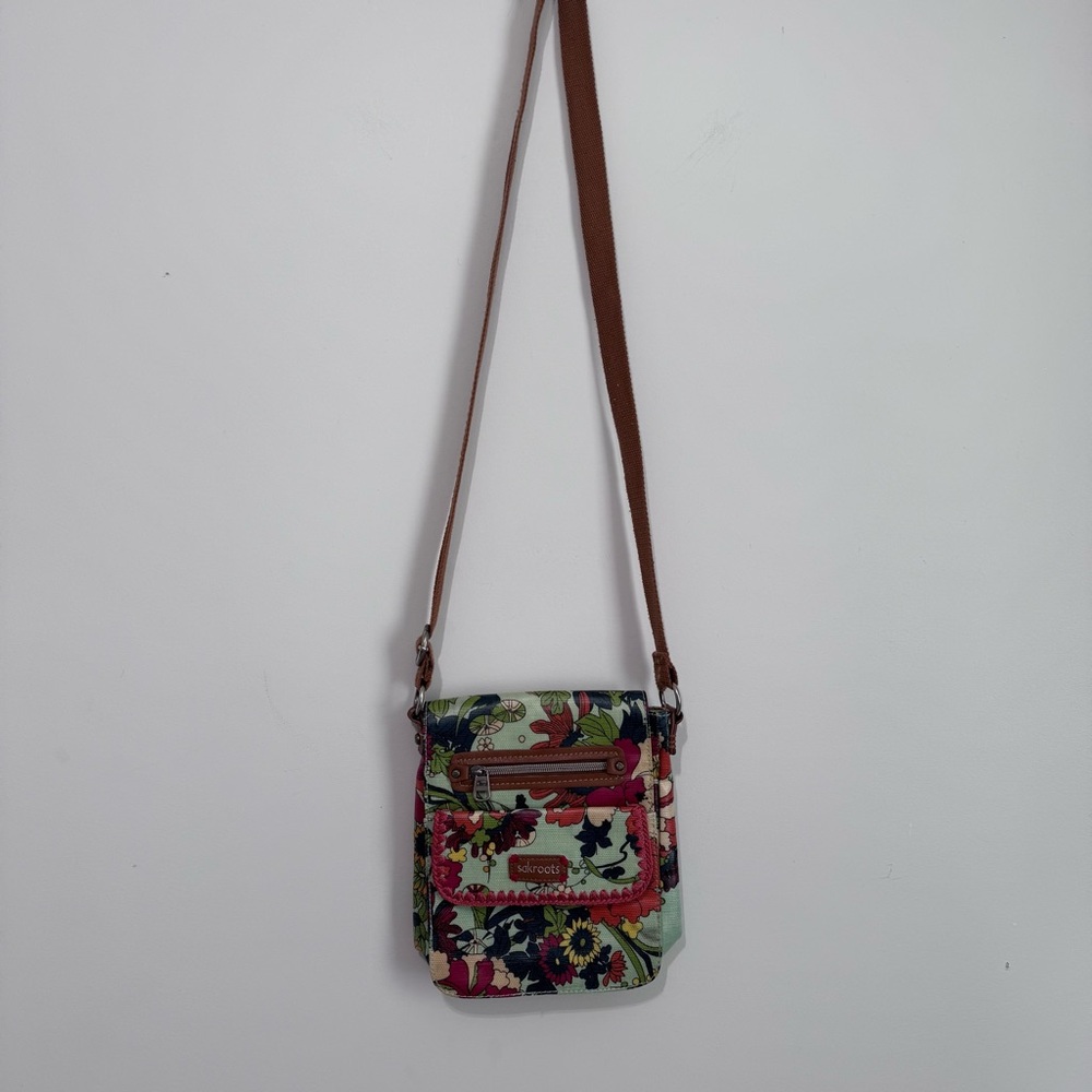Sakroots Artist Circle Small Hipster Flap Messenger Bag Crossbody‎